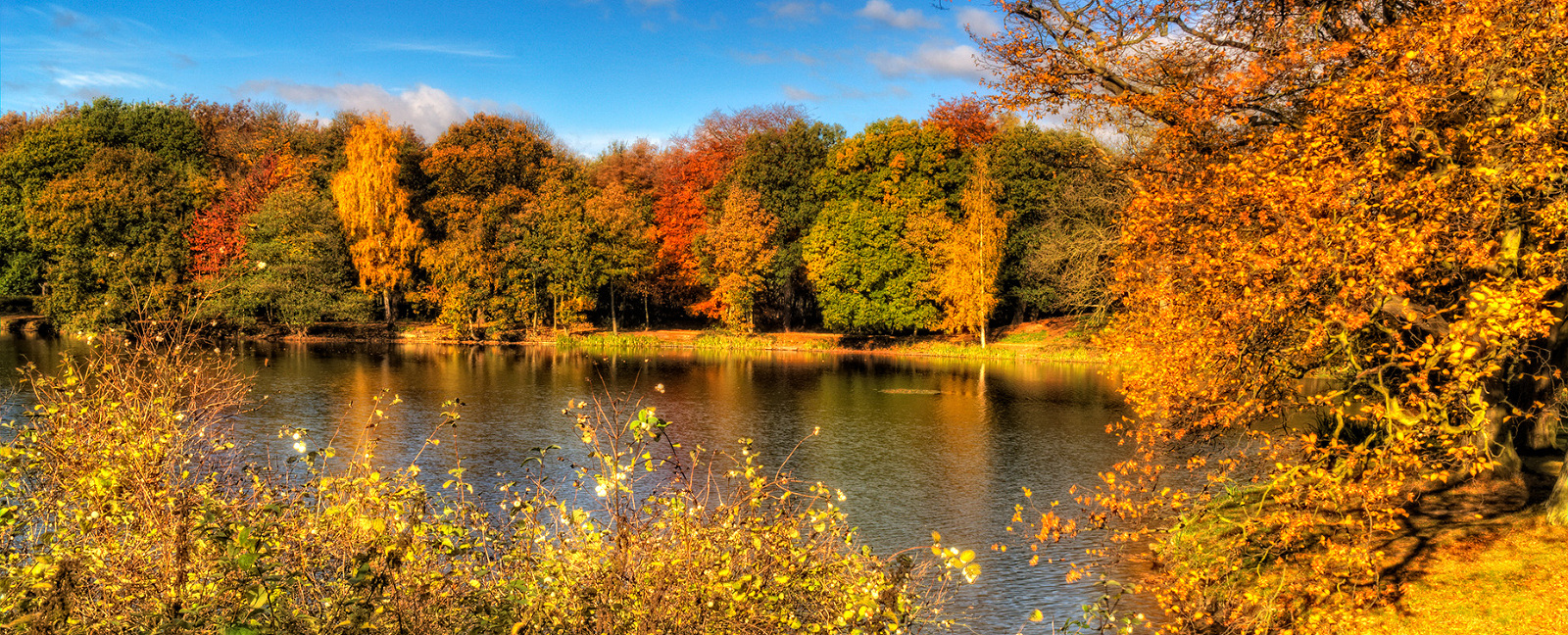 Nostell Priory in autumn